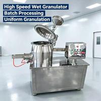 Granulateur à cisaillement élevé en acier inoxydable SUS316L, mélangeur rapide, conforme aux normes GMP