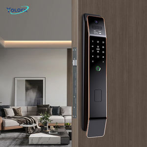 घर स्मार्ट ऐप रिमोट कंट्रोल ट्या स्मार्ट वाई-फाई पासवर्ड फिंगरप्रिंट 3 डी फेशियल रिकग्निशन डोर लॉक - Product Image 1