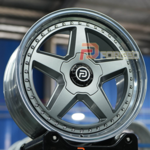 Moyeux de roue en aluminium forgé en deux pièces de haute qualité, adaptés pour BMW M4,M5, Mercedes-AMG C63,G63,Porsche 911,<span class=keywords><strong>Ferrari</strong></span> F8 Tributo. - Product Image 1