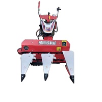 Mesin Pemanen Gandum Mini Mini Millet Harvester Pepper Sesame Reed Windrower Alfalfa Millet Harvester
