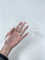 Film rétractable en plastique POF transparent, sacs rétractables thermiques pour l'emballage
