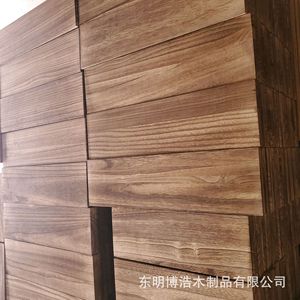 Tablas de Madera de Paulownia Carbonizada, Paneles Rectangulares de Madera Sólida para Decoración, Diseño Moderno, Tamaño Personalizable, Origen Shandong - Product Image 5