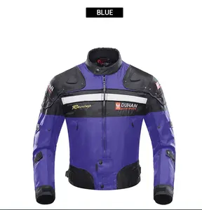 Personalizado de alta calidad de los hombres de la motocicleta chaqueta textil chaqueta de la motocicleta para las carreras