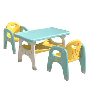 شعبية نموذج البلاستيك الأطفال طاولة ومقاعد الأطفال حزب كرسي للأطفال