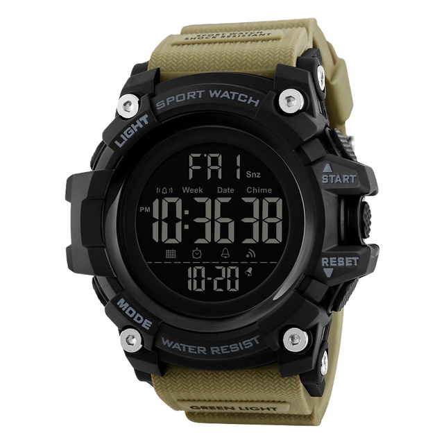 Skmei 1384 Outdoor Sport Smart Watch Men Multifunction Fitness Watches 5bar Waterproof Digital Watch Reloj Hombre Clock for Gift