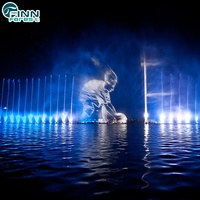 Wasserfeen-Laser-Projektions-Wasserbildschirm-Brunnen für Touristenattraktionen und Stadtparks