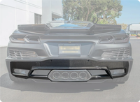 Diffuseur arrière en fibre de carbone style OE pour Corvette C8 Z06 Eray 2023 2025 S9