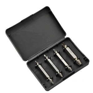 4 Piece tốc độ cao thép đôi đầu vít extractor đa mục đích loại bỏ tuốc nơ vít đầu công cụ - Product Image 3
