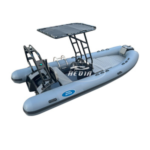 Modèle populaire de <span class=keywords><strong>bateau</strong></span> pneumatique semi-rigide de 480 cm (16 pieds) avec cabine sport et moteur hors-bord - Product Image 4