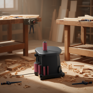 Ponceuse à broche 15x11,5 pouces 2000 tr/min pour le travail du bois et la finition de meubles avec 6 manchons de 12,7 mm de diamètre 0,5 kW 220V - Product Image 2