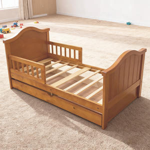 Moderno Letto per Bambini 130*70cm con Contenitore, Struttura Bianca in Legno per Ragazzi - Product Image 2