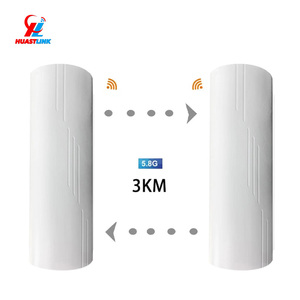 Hc503 ngoài trời 300Mbps 5.8Ghz 3km Cổ Phiếu có sẵn đa điểm cầu Wifi Extender điểm điểm truyền thông không dây mạng - Product Image 1