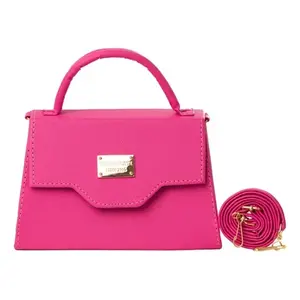 Sac bandoulière Fana Special Leonor Buganvilia, style vintage pour femme, avec poignée à nœud, doublure en PU imperméable, été/hiver - Product Image 1