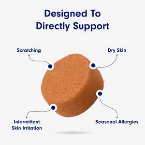 Golosinas para el Alivio de Alergias y Picazón en Perros OEM/ODM - Suplemento para la Piel y el Pelaje con Cúrcuma, Omega 3/6, <span class=keywords><strong>Miel</strong></span> - Mordiscos Suaves Naturales - Product Image 4