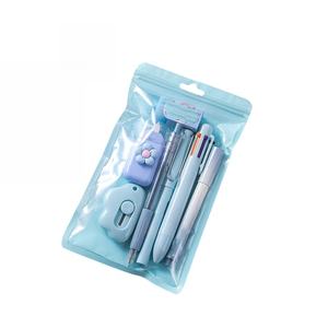 文房具 セット 学校 子供 向け 販促 ギフト ボールペン 付き 卸売 新学期 ロゴ カスタマイズ OPP袋 7点 学生 用 - Product Image 6