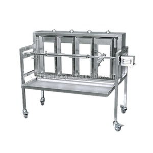 Vendita calda macchina arrosto sputo BBQ maiale torrefazione in acciaio inox girarrosto motore <span class=keywords><strong>per</strong></span> torrefazione all'aperto e al coperto - Product Image 4