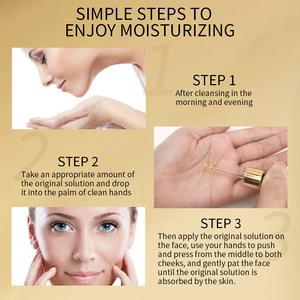 Suero Facial de Oro 24K 99.9% Puro, Personalizado al por Mayor, con Niacinamida Blanqueadora, Antienvejecimiento, Esencia de Ácido Hialurónico, Reduce Poros - Product Image 5