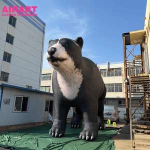 Oso Negro Inflable Gigante para Decoración de Zoológicos, Muñeco de Oso Negro para Ideas de Fiestas y Juguetes Personalizados de Oso Negro - Product Image 5