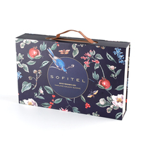Boîte cadeau haut de gamme en carton rigide avec couvercle à rabat, personnalisée, pliable, fermeture magnétique, gaufrage, recyclable, pour produits ménagers