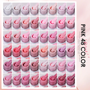 Vendeeni Hot Popular Summer 48colors Nude Pink Gel Nail <strong>Polish</strong> Set Box TPO HEMA FREE OEM Custom Pink Gel <strong>Polish</strong> Collection <strong>Kit</strong> - Product Image 2