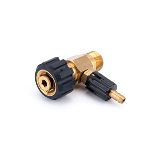 Conector de latón para lavadora a presión Mingou, válvula de presión ajustable para lavado de autos y desengrasado 8.081.021B - Product Image 4