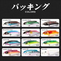 Pabrik grosir umpan pancing air asin 140mm 70g stiker tenggelam untuk memancing