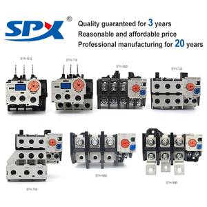 <span class=keywords><strong>Relais</strong></span> de surcharge thermique triphasé à prix d'usine, protection réglable contre les surcharges de moteur avec détection de perte de phase pour contacteur, Thaïlande CE - Product Image 2