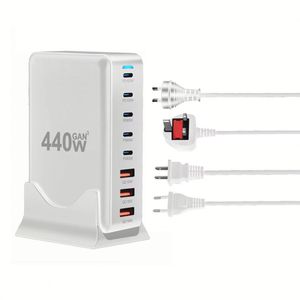 440W Multiport 5C3A Super Fast Charging <b>Type</b> <b>C</b> Power Charger Station for Phone 16 15 14 for Laptop PD 100W <b>USB</b> <b>C</b> <b>Adapter</b> - Product Image 2