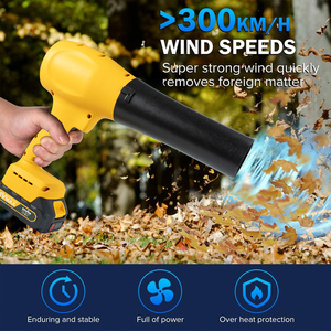 Mini Soffiatore Elettrico Portatile al Litio Fai-da-Te Ventilatore Turbo a Getto Compressore d'Aria Manuale per Pulizia Industriale 21V - Product Image 3