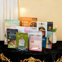 Sachet Doypack vertical en plastique anti-humidité, personnalisé, refermable, pour litière pour animaux de compagnie et graines pour oiseaux