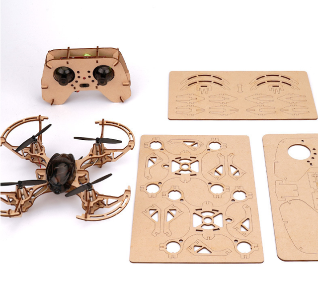 Factory HS109 DIY Drone Kit Educational Toys for Kids Student Education RC Drone With Camera Height Hold Gift Programming