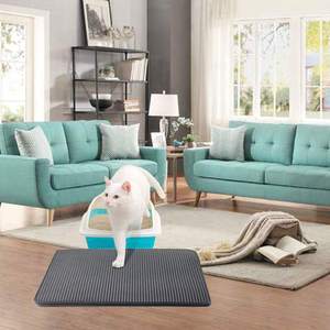 Dubbellaags Ontwerp-Waterdicht-Gemakkelijk Schoon Te Maken Isolatieafval Vasthouden Kattenmat Niet-Beschimmelde Niet-Beschimmelde Schone Zool - Product Image 5