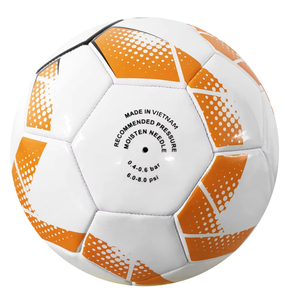 Balones de Fútbol Personalizados al por Mayor, Tamaño 5, Cosidos a Máquina, PVC Blanco Brillante, para Juego Informal y Recreación, Hechos en Vietnam, Precio - Product Image 3
