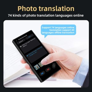 XTAURI Nouvelle Arrivée Traducteur Vocal Intelligent IA <span class=keywords><strong>en</strong></span> <span class=keywords><strong>Arabe</strong></span> ChatGPT 148 Langues Traduction <span class=keywords><strong>Photo</strong></span> 19 Langues Hors Ligne Appareil Portable - Product Image 4