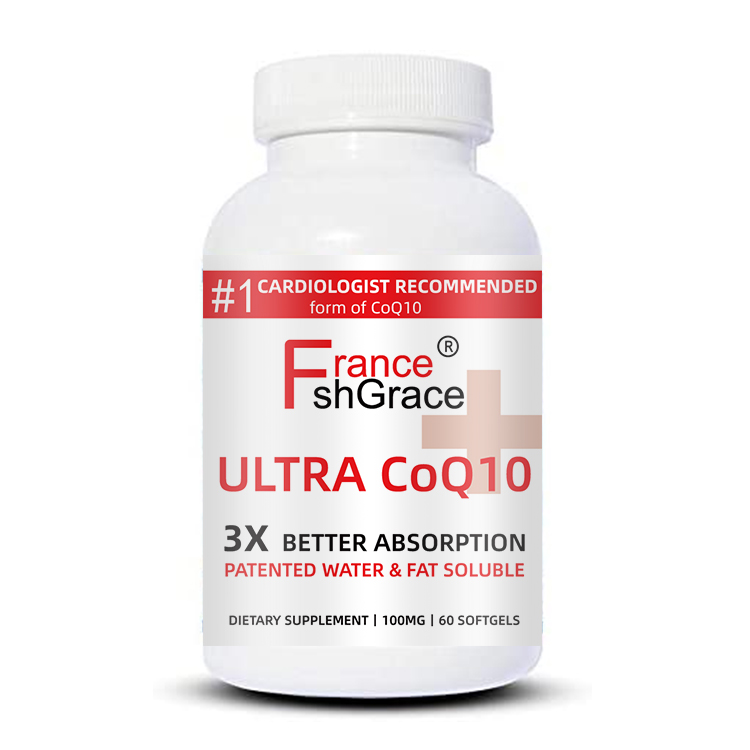 Поставка с завода Amazon, капсулы порошка CoQ10 100 мг