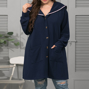 Ropa de mujer Estampado de camuflaje Slim Fit Levantamiento Vestidos de bolsillo Moda Turn Down <span class=keywords><strong>Collar</strong></span> Botón Vestido de talla grande/ - Product Image 4