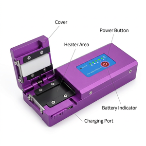 เครื่องปอกสายไฟเบอร์ออปติกแบบมือถือ ONEFIND X-18 ขนาด 250um 900um สำหรับปอกสายแบบริบบิ้นเดี่ยว ใช้ความร้อนในการปอก 5G FTTH - Product Image 2