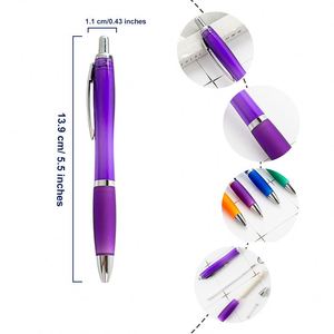 Stylo bille publicitaire personnalisé à prix abordable, avec logo imprimé couleur, idéal pour les cadeaux d'entreprise, les hôtels et les événements promotionnels. - Product Image 3