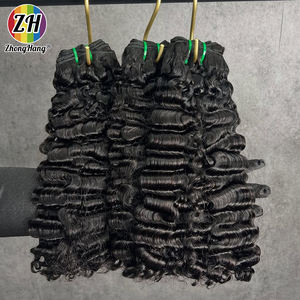 Extensiones de Cabello Humano Virgen Vietnamita 100% Sin Procesar con Cutícula Intacta, Doble Trama, Cabello Indio Natural de Templo, Venta al Por Mayor para Proveedores - Product Image 5