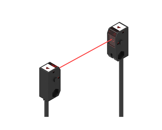HUAYIFENG Through-beam Photoelectric Sensor 1.5m Range NPN Output with Miniature Size High Precision Detection