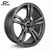Jantes en alliage d'aluminium forgé CF 5x112 66.6 à cinq branches, neuves, pour berlines européennes classiques W124 W201, jantes rétro à mailles de style ancien, sur mesure