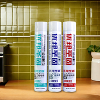 Adhésif isolant thermique monocomposant expansible, liquide, imperméabilisant, pour portes et fenêtres, mousse de polyuréthane en spray