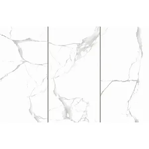 फोशान इब्न सेरामिक्स 300 एक्स 600 चमकदार फिनिश कार्ारा सफेद दीवार टाइल टाइल के लिए लोकप्रिय डिजाइन