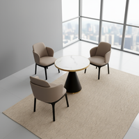 Chaise de salle à manger réglable en bois massif avec dossier rembourré en mousse et revêtement en tissu, idéale pour la maison - Meilleure vente