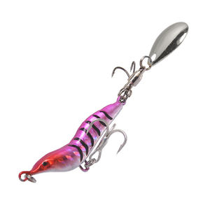 Appâts durs coulant plomb <span class=keywords><strong>crevettes</strong></span> 9g 15g 22g 30g VIBE avec paillettes appâts artificiels roche doré leurre de pêche - Product Image 4