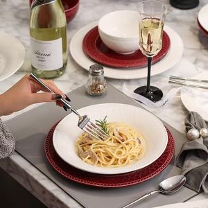 High Quality Porcelain Tableware Dinnerware <b>Sets</b> Eco-Friendly Dishwasher Safe <b>Microwave</b> Safe Oven Safe Reusable Customizable - Product Image 2