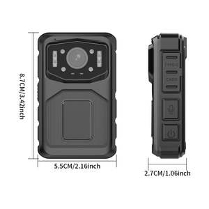 Cámara Corporal 4G OEM/ODM de Fábrica, Video HD 2K, Foto de 48MP, Resistente al Agua IP68, Pantalla LCD de 2.4, Visión Nocturna IR, Cámara de Seguridad Corporal - Product Image 6