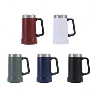 Hot <b>Sale</b> Personalized Beer Sterin Caneca 24oz Stainless Steel Vacuum Mug Copostanley With Big Grip - Product Image 6