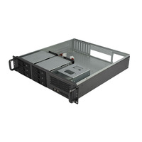 Boîtier de serveur PC industriel personnalisé Châssis rack 6 baies 2U à échange à chaud