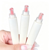 Baume à lèvres liquide brillant effet verre, hydratant, longue tenue, waterproof, pour des lèvres pulpeuses, à base de minéraux, pour la beauté